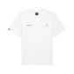 T-shirt oversize in cotone biologico con stampa sole