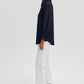 Camicia con maniche plissettate