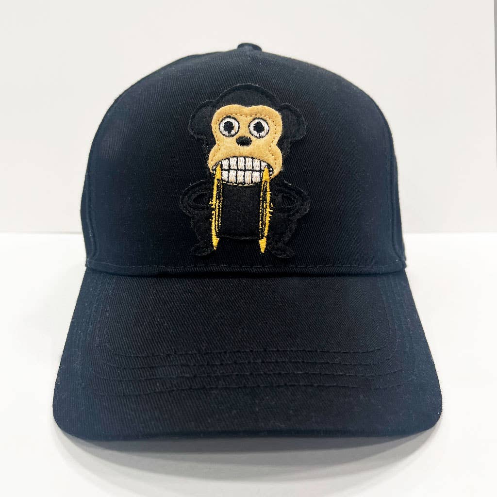 Cappellino baseball con ricamo 3D Loco Monky