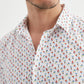 Camicia Premium slim fit con stampa sci