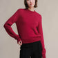 Maglione girocollo in puro cashmere