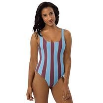 Costume intero a righe Riviera Ruby