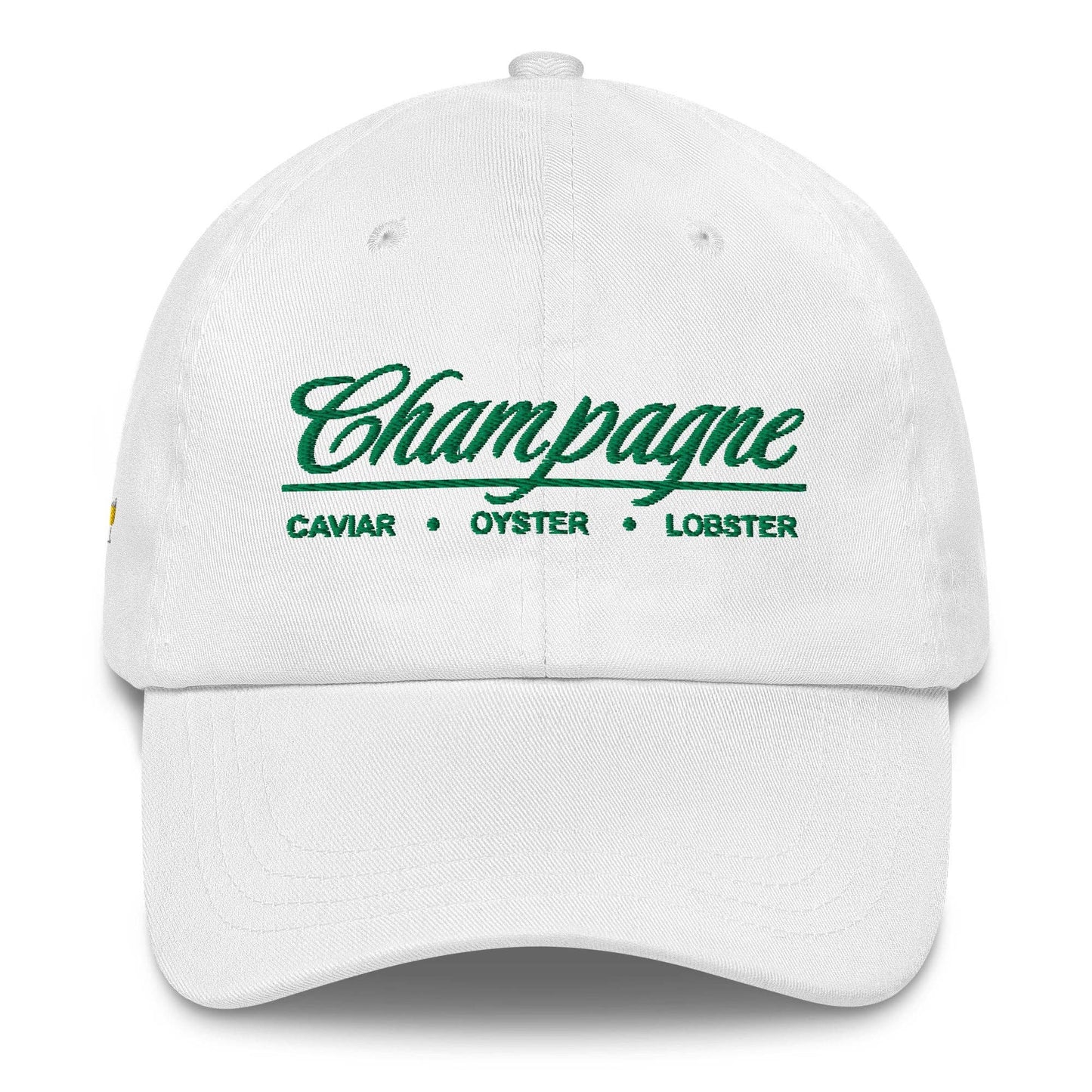 Cappellino da baseball Champagne con ricamo