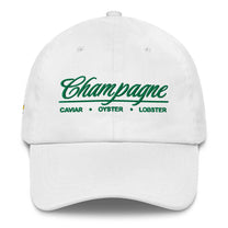 Cappellino da baseball Champagne con ricamo