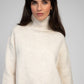 Maglione dolcevita ecrù LIPY