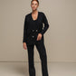 Blazer doppiopetto in maglia misto viscosa