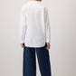Pantaloni in denim a gamba ampia cropped