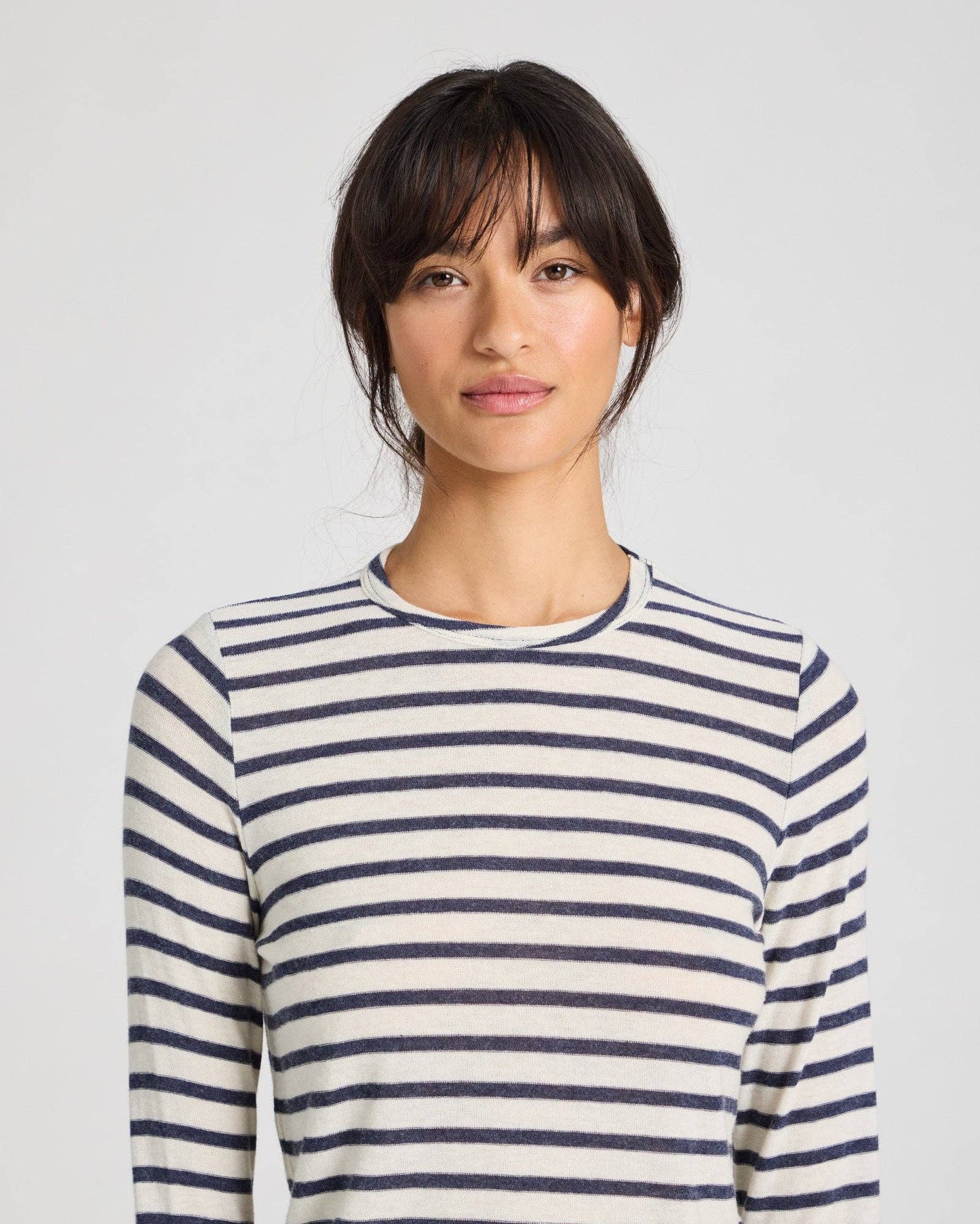 Maglia Thyra a righe in misto lana