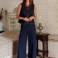 Jeans Basile a gamba larga a vita alta