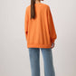 T-shirt basic oversize a manica lunga