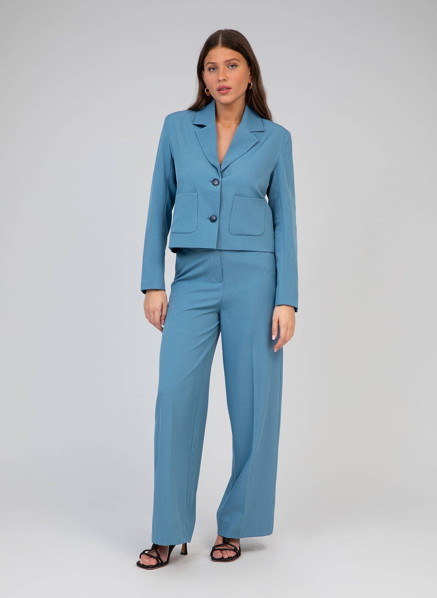 Giacca Zatalia azzurro cielo da donna