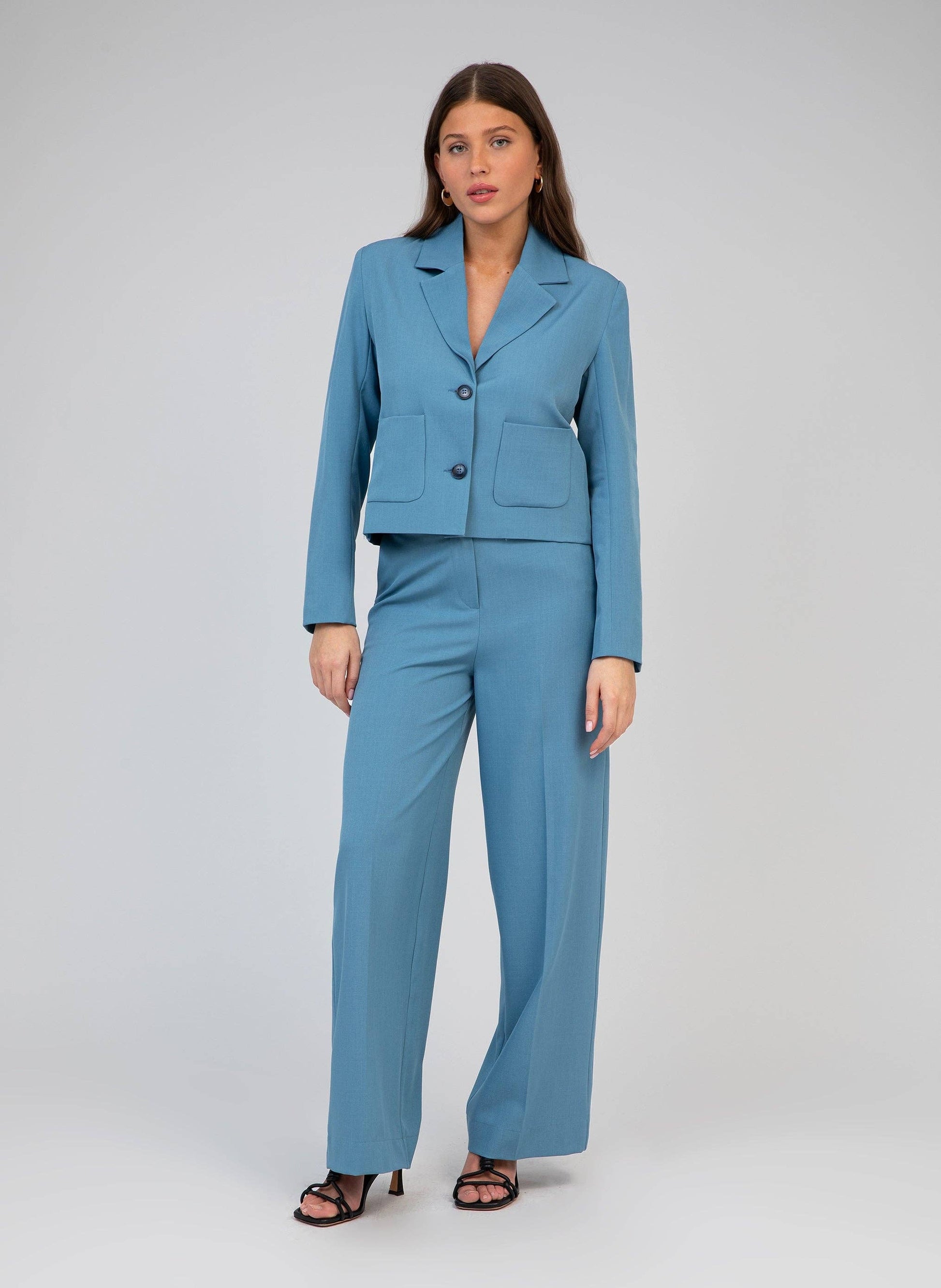 Giacca Zatalia azzurro cielo da donna