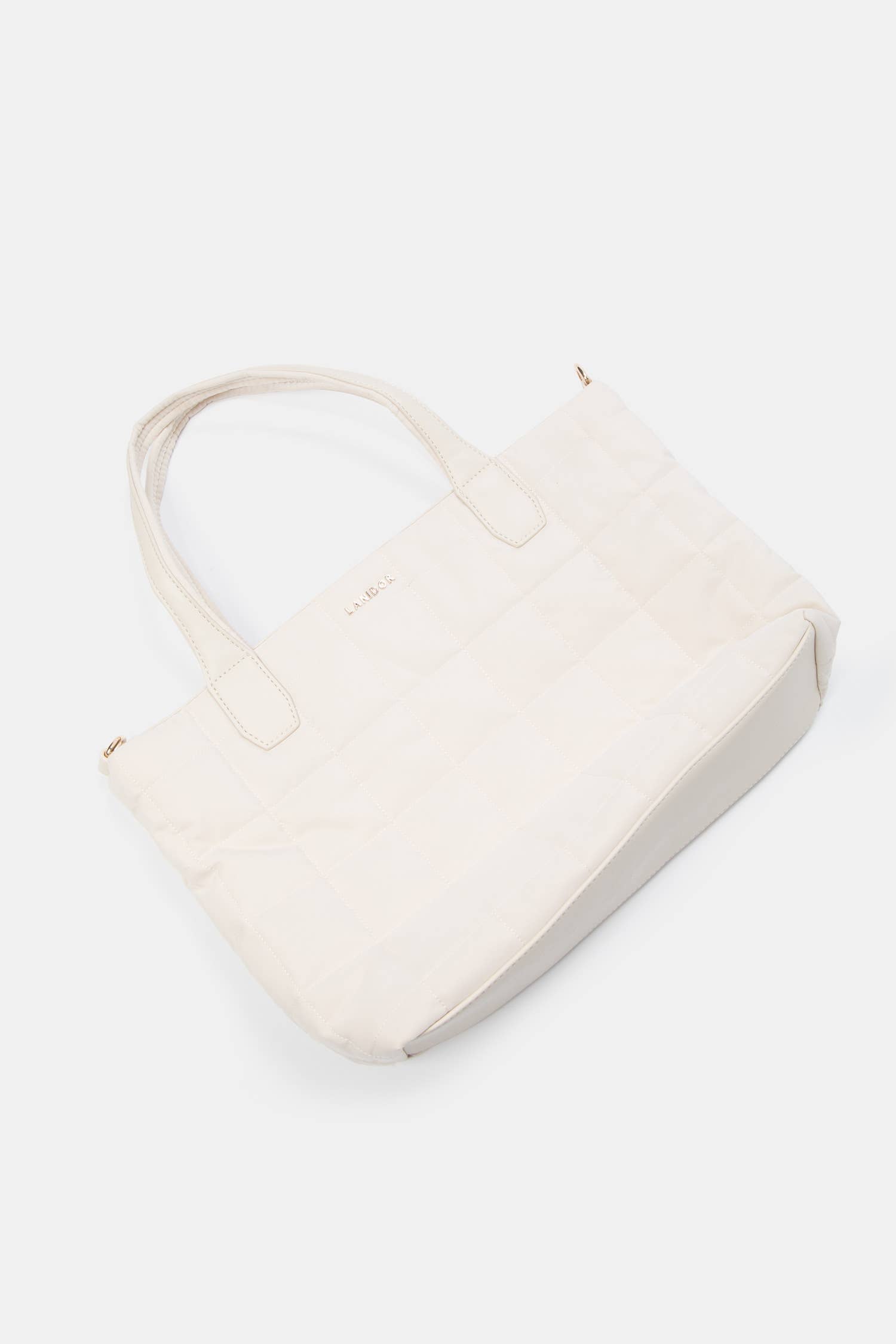 Borsa trapuntata con tracolla