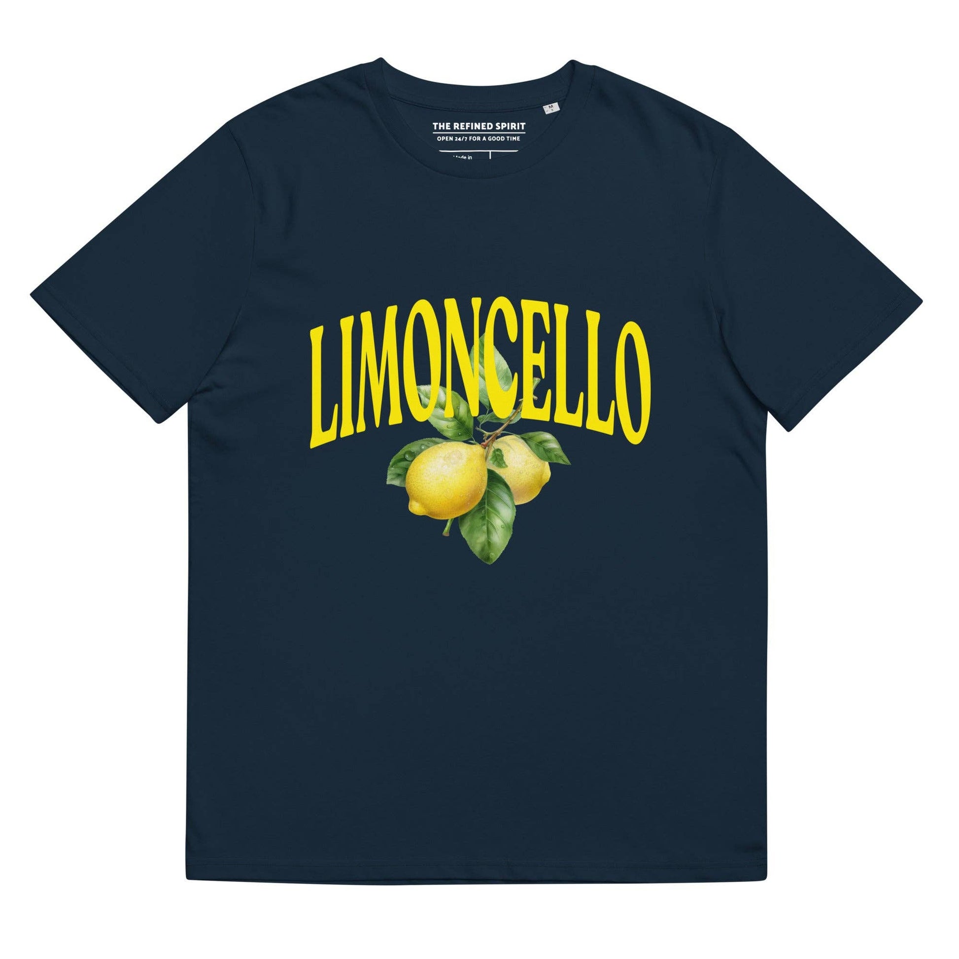 T-shirt unisex in cotone biologico con stampa Limoncello