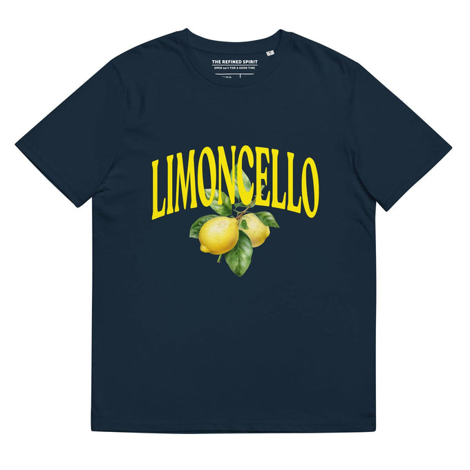 T-shirt unisex in cotone biologico con stampa Limoncello