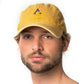 Cappellino Fade giallo effetto lavato