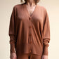 Cardigan leggero in viscosa