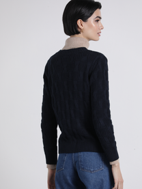 Cardigan in maglia con tasche