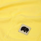 T-shirt donna pigment-dye Phoenix gialla in cotone organico
