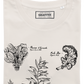 T-shirt unisex in cotone biologico con stampa botanica Olive