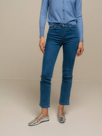 Jeans skinny da donna in denim