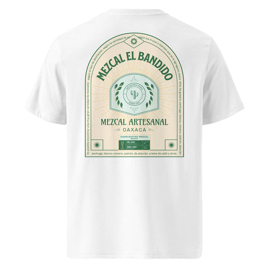 T-shirt unisex in cotone biologico con stampa Mezcal