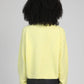 Cardigan in maglia Letiana giallo limone