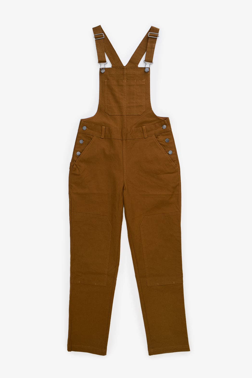 Tuta Utility Tobin in Tela Marrone