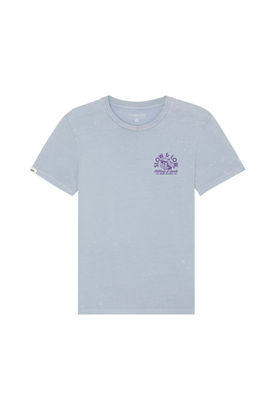 T-shirt Slow & Low in cotone organico