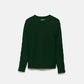 Maglione in Maglia Strutturata Girocollo