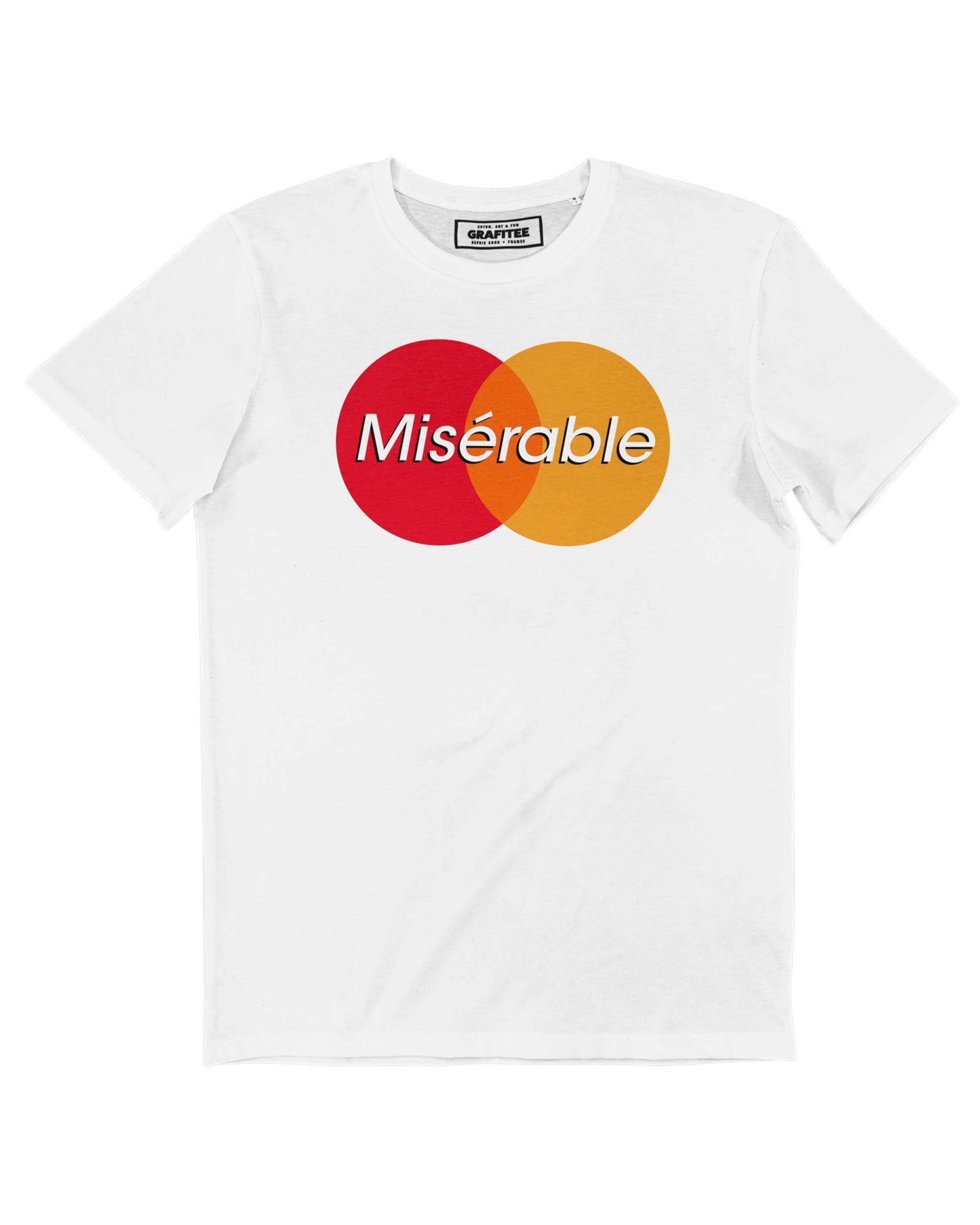 T-shirt Misérable in cotone bio con stampa logo