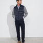 Gilet imbottito da uomo in nylon