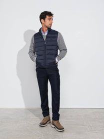 Gilet imbottito da uomo in nylon