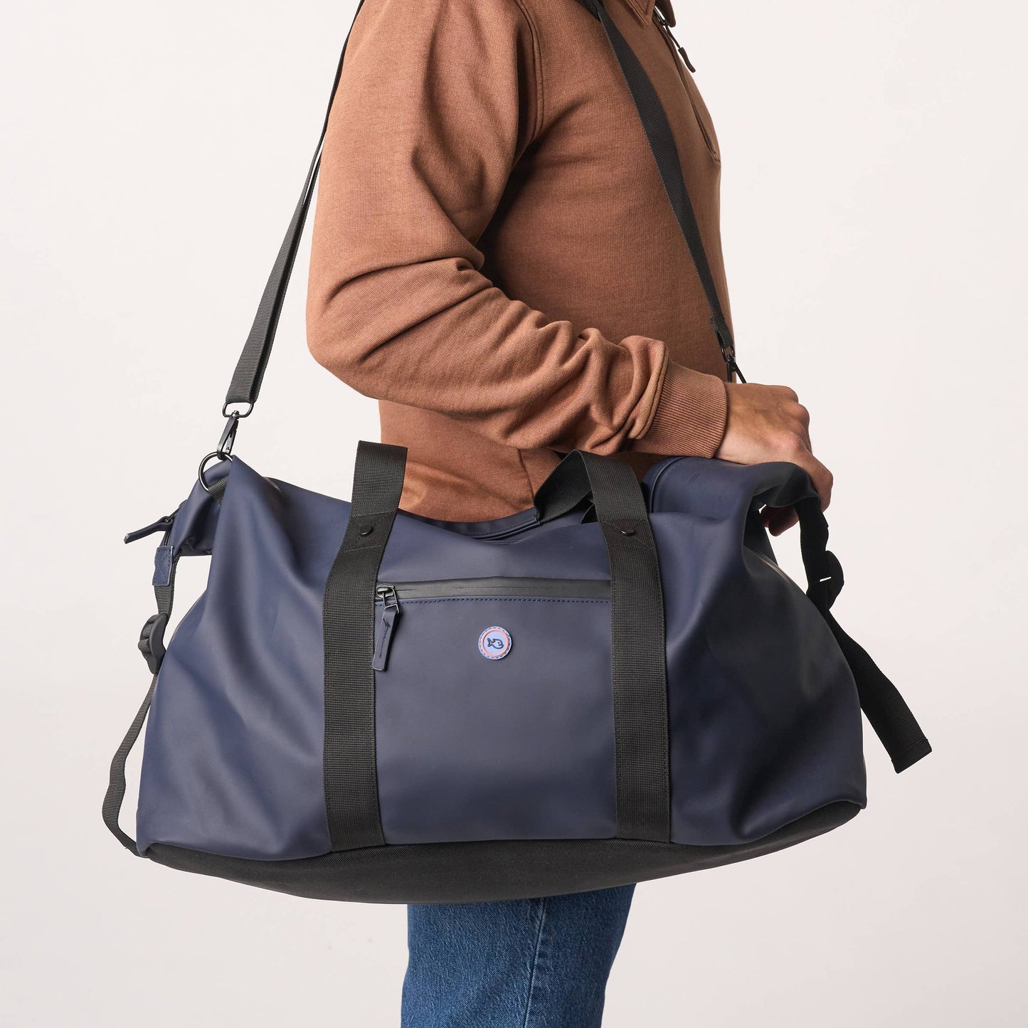 Borsa da viaggio duffle bag 37L blu marino