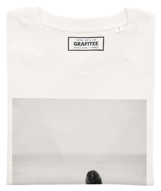 T-shirt unisex in cotone biologico con stampa surf