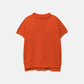 Maglione in lana a collo alto con maniche a pipistrello
