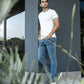 T-shirt antimacchia Dante avorio