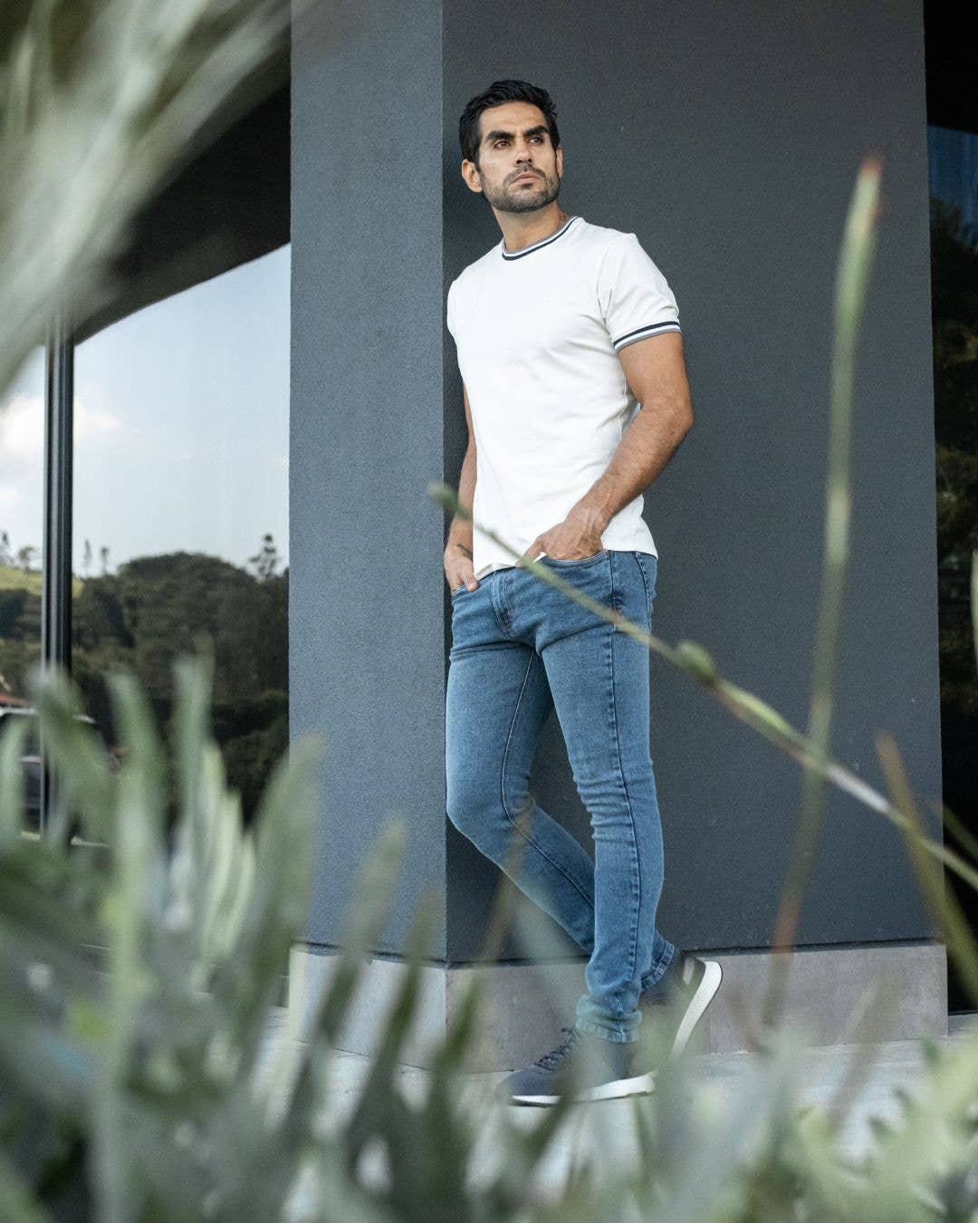 T-shirt antimacchia Dante avorio