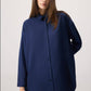 Camicia oversize comfort blu navy