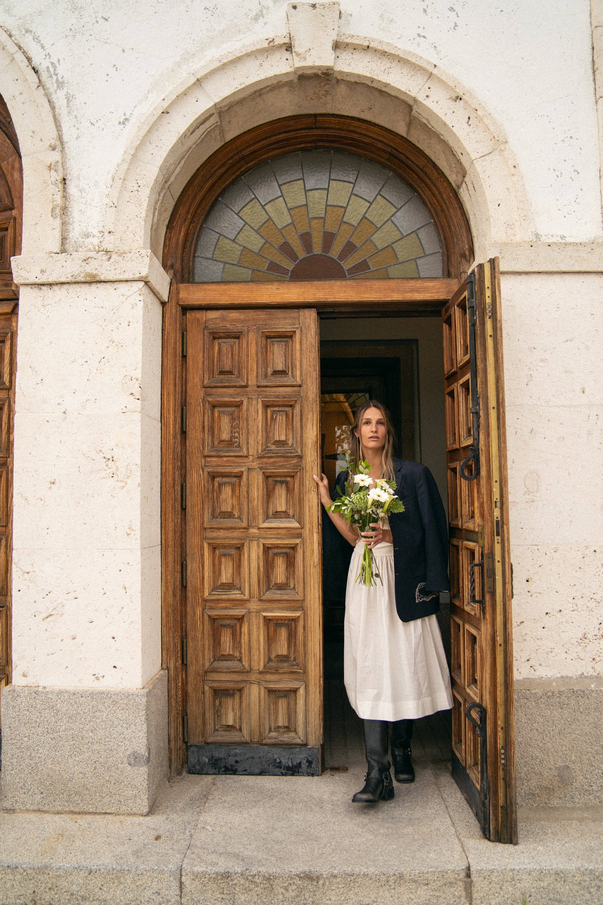 Pantaloni sartoriali ricamati