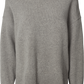 Maglione Vigga in lana d’agnello grigio melange