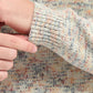 Maglione girocollo spesso Vulcano beige