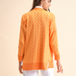 Cardigan aperto in rete di viscosa