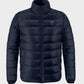 Giacca Puffer Donna Blu con Collo Alto