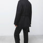 Cappotto doppiopetto con cintura