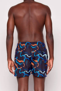 Costume da bagno uomo Chroma con stampa astratta