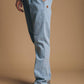 Pantaloni da arrampicata in denim riciclato lavaggio chiaro