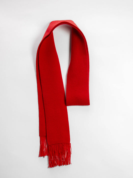 Sciarpa in misto cashmere con frange