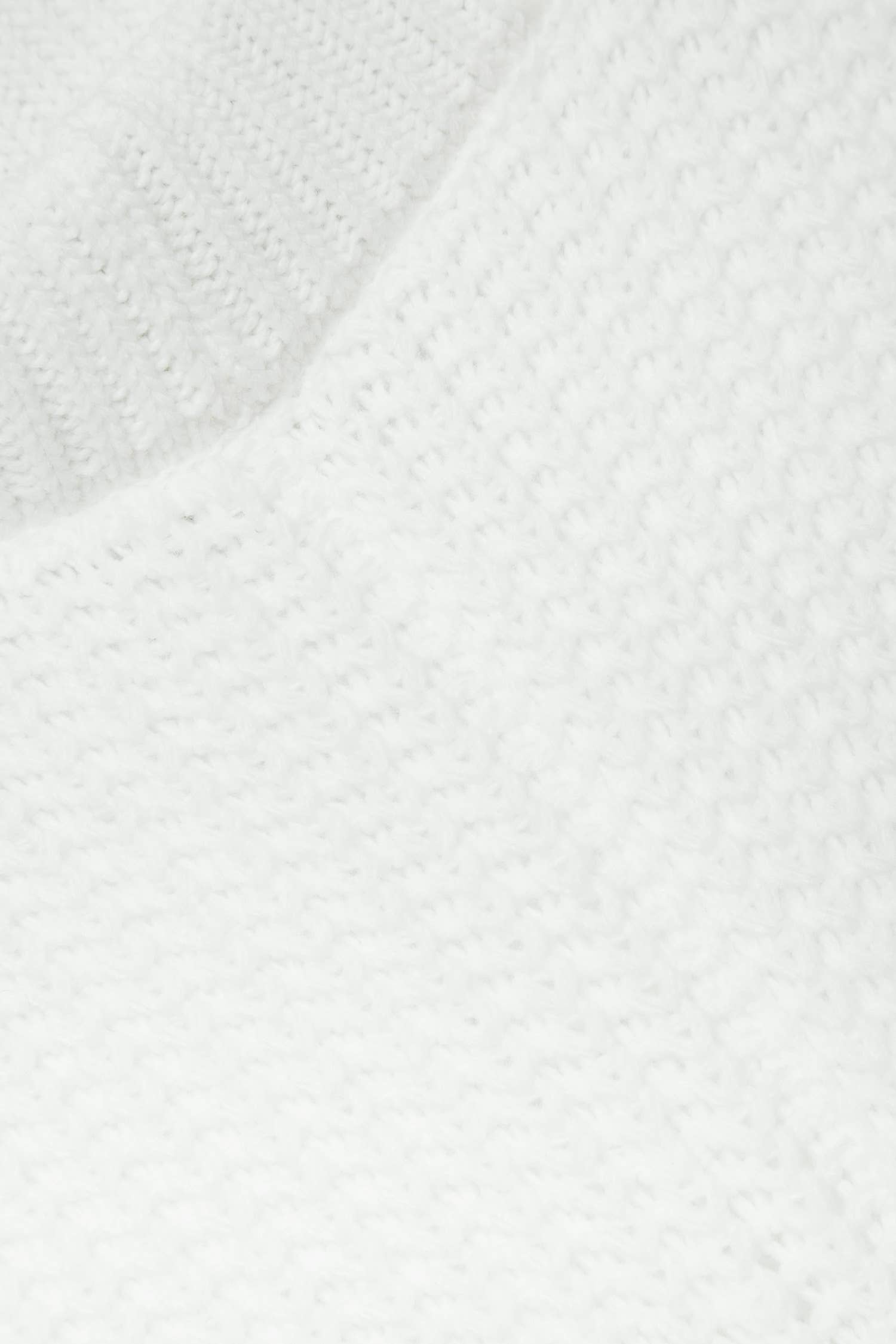 Pantaloni in maglia con vita a coste
