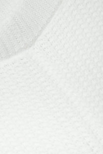 Pantaloni in maglia con vita a coste
